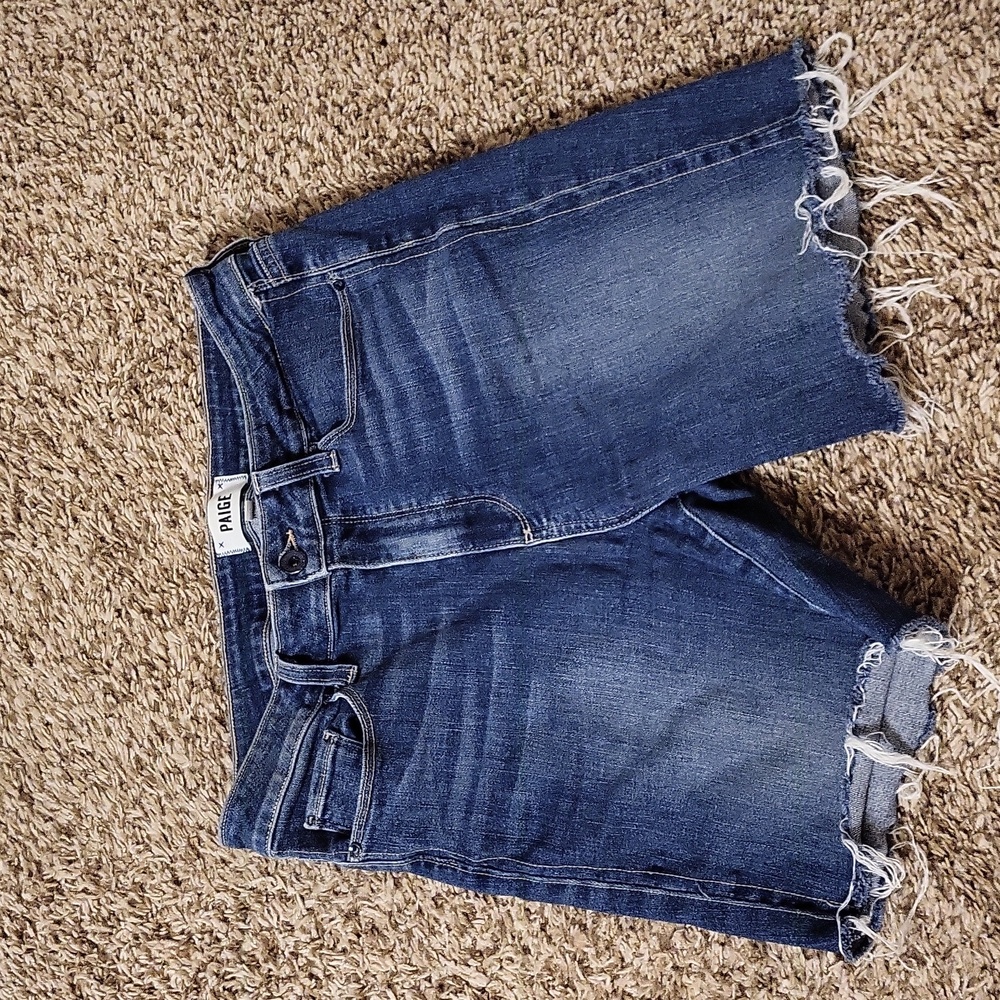 Paige cut off jean shorts 29